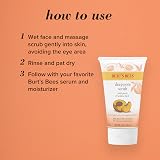 Burt's Bees Peach Willow Bark Deep Pore Facial Scrub 110g Natural Exfoliator view 4