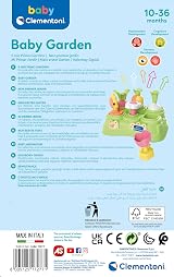 Clementoni Baby Gardening Set Sensory Play 6 Pieces Eco Friendly 10+ Months view 3