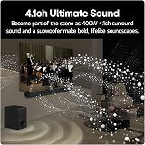 LG US40TR 4.1ch Bluetooth Soundbar w Wireless Subwoofer & Surround view 6