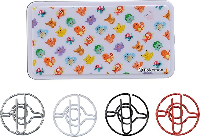 Amazon ポケモンセンターオリジナル ケース入りクリップ Bl Pokemon White おもちゃ雑貨 おもちゃ