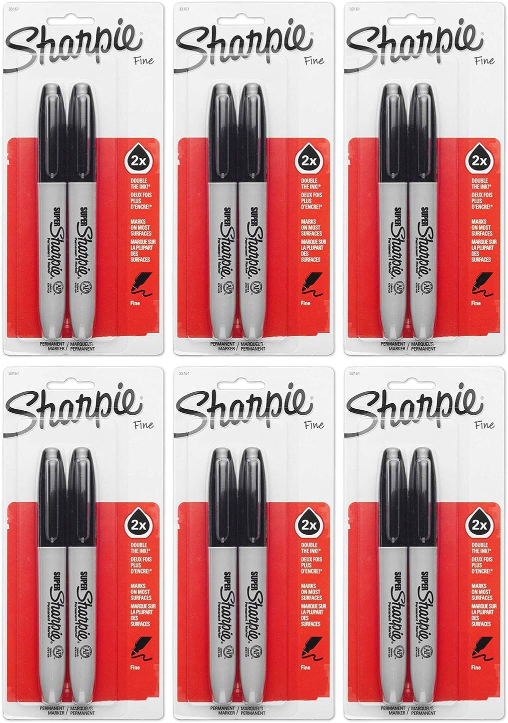 Amazon Com Sharpie 33101pp Super Permanent Fine Tip Marker