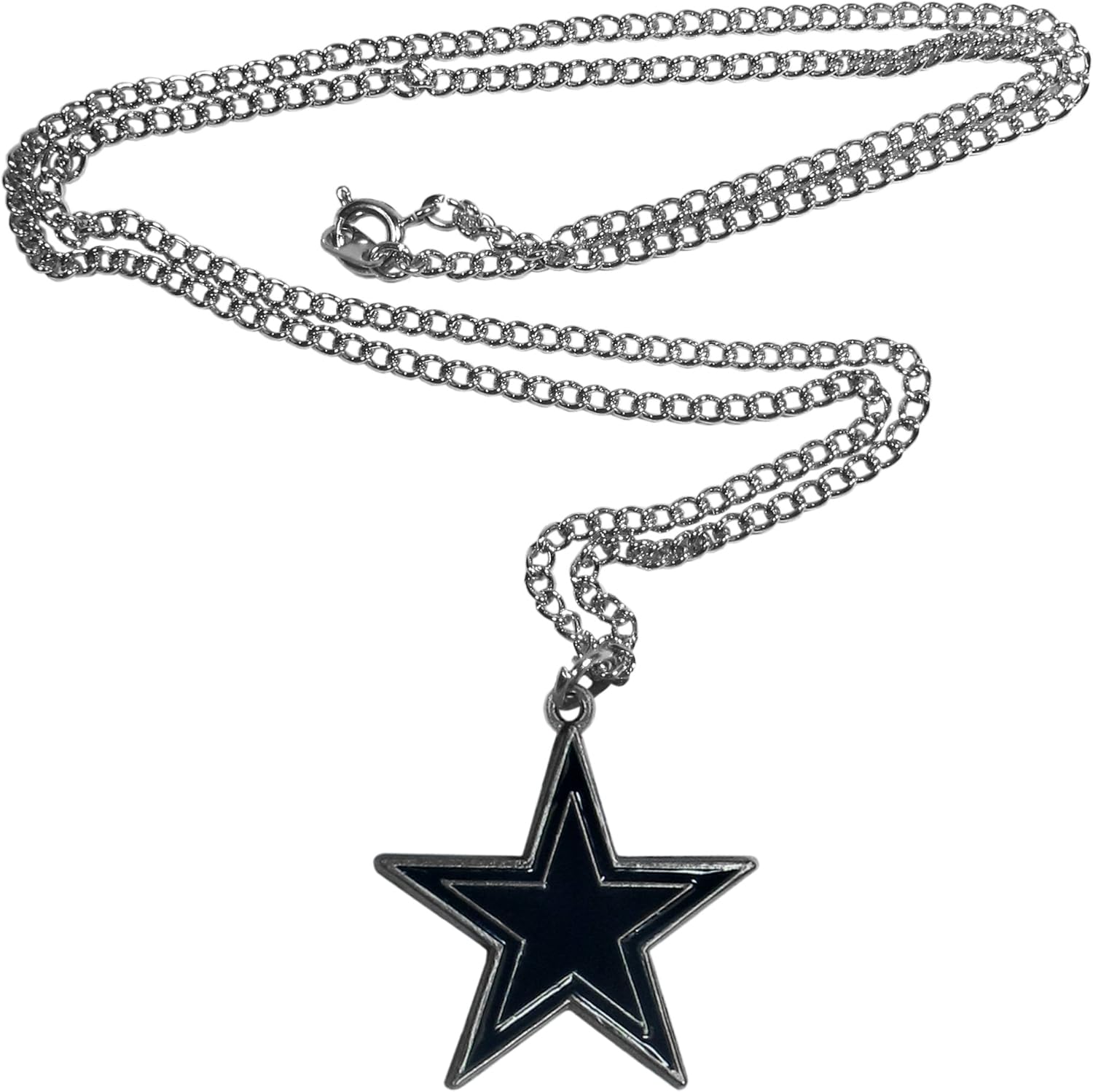 NFL Siskiyou Sports Fan Shop Dallas Cowboys Chain Necklace 22 inch Team Color : Sports Fan Necklaces : Sports & Outdoors