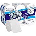 Soft ‘n Gentle™ Premium Coreless 2-Ply Toilet Paper, 600 Sheets Per Roll, 12 Rolls Per Pack, 2 Roll-Holder Adaptors Included