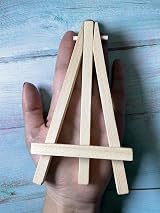 Baosong 12Pcs Wooden Tabletop Easels Small Desktop Display Stands view 3
