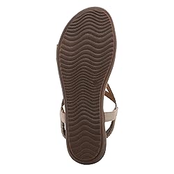 PATRIZIA Women's Volcanic Slingback Sandal Grey EU