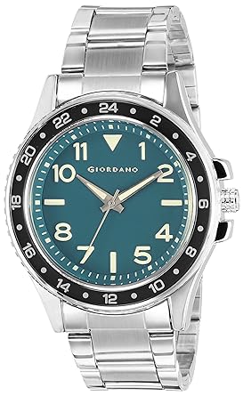 Giordano Analog Green Dial Mens Watch - F5002-55