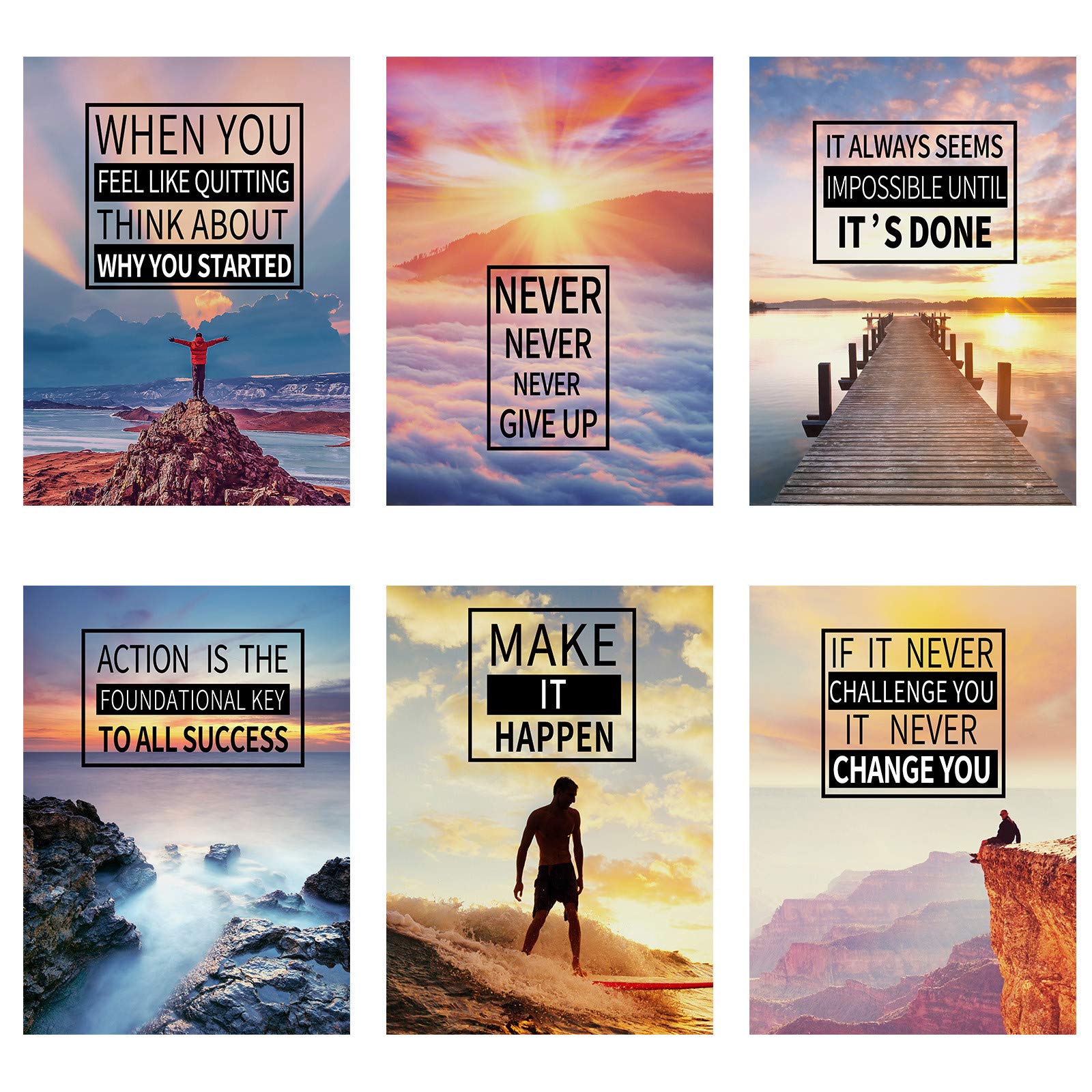 Buy HOMANGA Motivational s for Office, Inspirational Wall Art