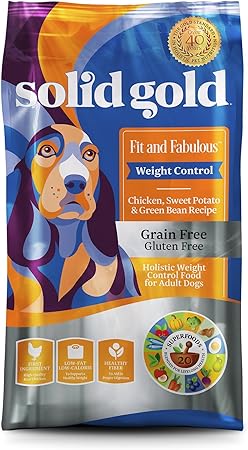solid gold dog food weight control