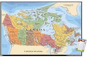 Map - Canada Wall Poster