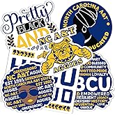 Desert Cactus North Carolina A&T State University Sticker Aggies NC A&T Sticker Vinyl Decals Laptop Water Bottle Car Scrapbook (T2 HBCU-C)