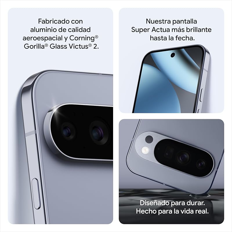 Pixel 10 Pro XL - Smartphone Android desbloqueado com Gemini, câmera traseira tripla, bateria de mais de 24 horas e tela Super Atua de 6,8" - Obsidian, 256GB