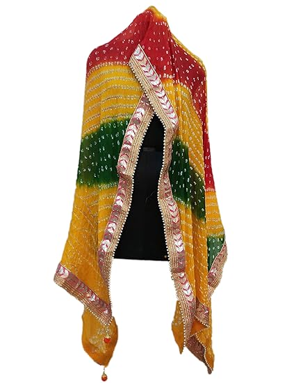Womens Printed Art Silk Dupatta