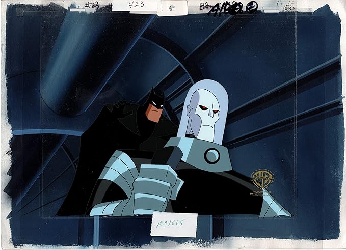 Batman The Animated Series Production Cel And Original Background