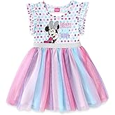 Disney Minnie Mouse Girls Birthday Tutu Dress for Infant Toddler and Big Kids