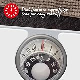 Salter Mechanical Bathroom Scale Premium Analogue 133 kg White view 6