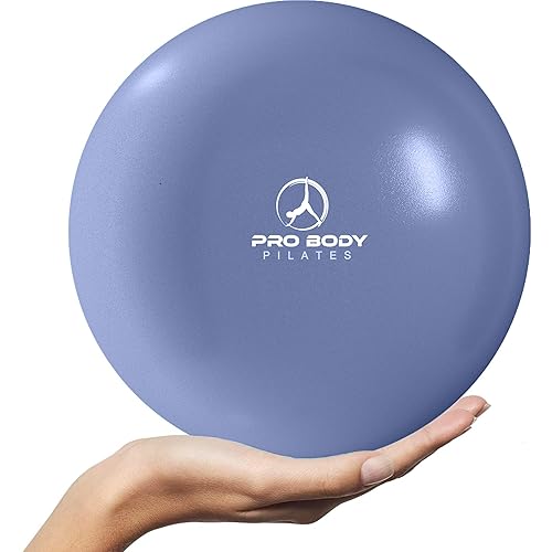 ProBody Pilates Ball Inch Small Exercise Ball for Between