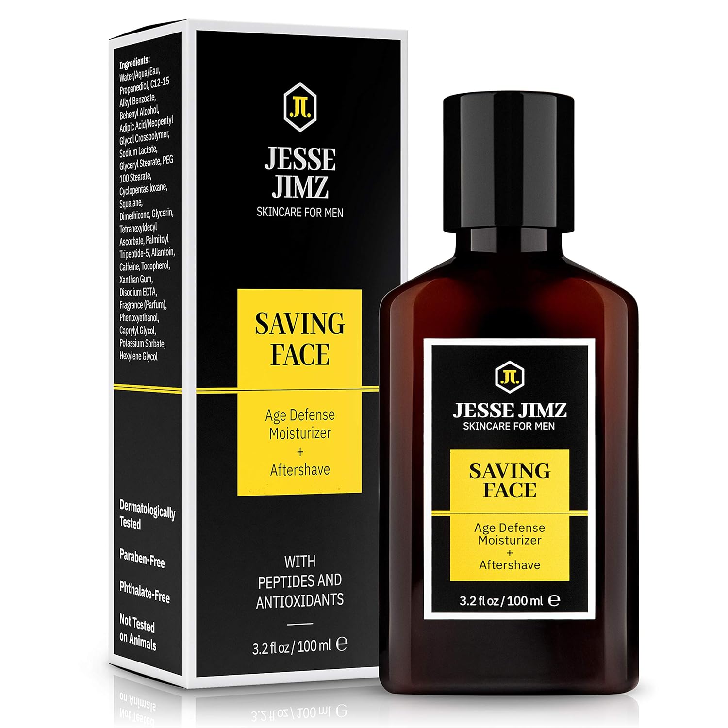 aftershave and moisturizer