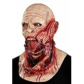 Fun Costumes Immortal Masks Speechless Monster Latex Halloween Mask for Adults, Full Head Realistic Scary Halloween Masks
