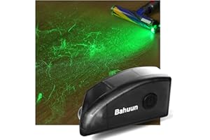 Bahuun Vacuum Cleaner Dust Display LED,Compatible with Dyson & All Vacuum Cleaners,Reveal Microscopic Dust & Illuminate Invisible Pet,Cat, Dog Fur,Vacuum Accessories Upgrade Vacuum Attachments (Black)
