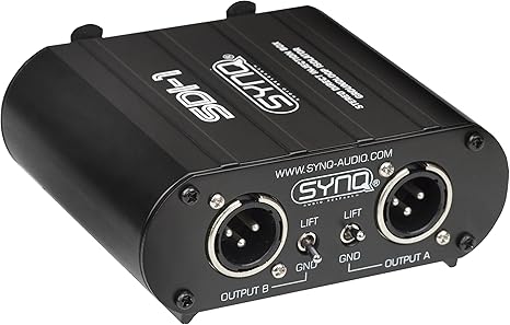 SDI-1 CAJA INYECCION STEREO SYNQ: Amazon.es: Instrumentos musicales