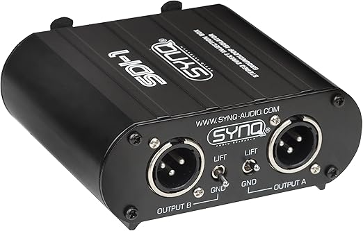SDI-1 CAJA INYECCION STEREO SYNQ: Amazon.es: Instrumentos musicales