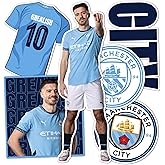 Desert Cactus Manchester City Sticker Man City Player MCFC Sheet Vinyl Football Soccer Premier League Decal Laptop Water Bottle Car Scrapbook (Type P2 Jack Grealish)