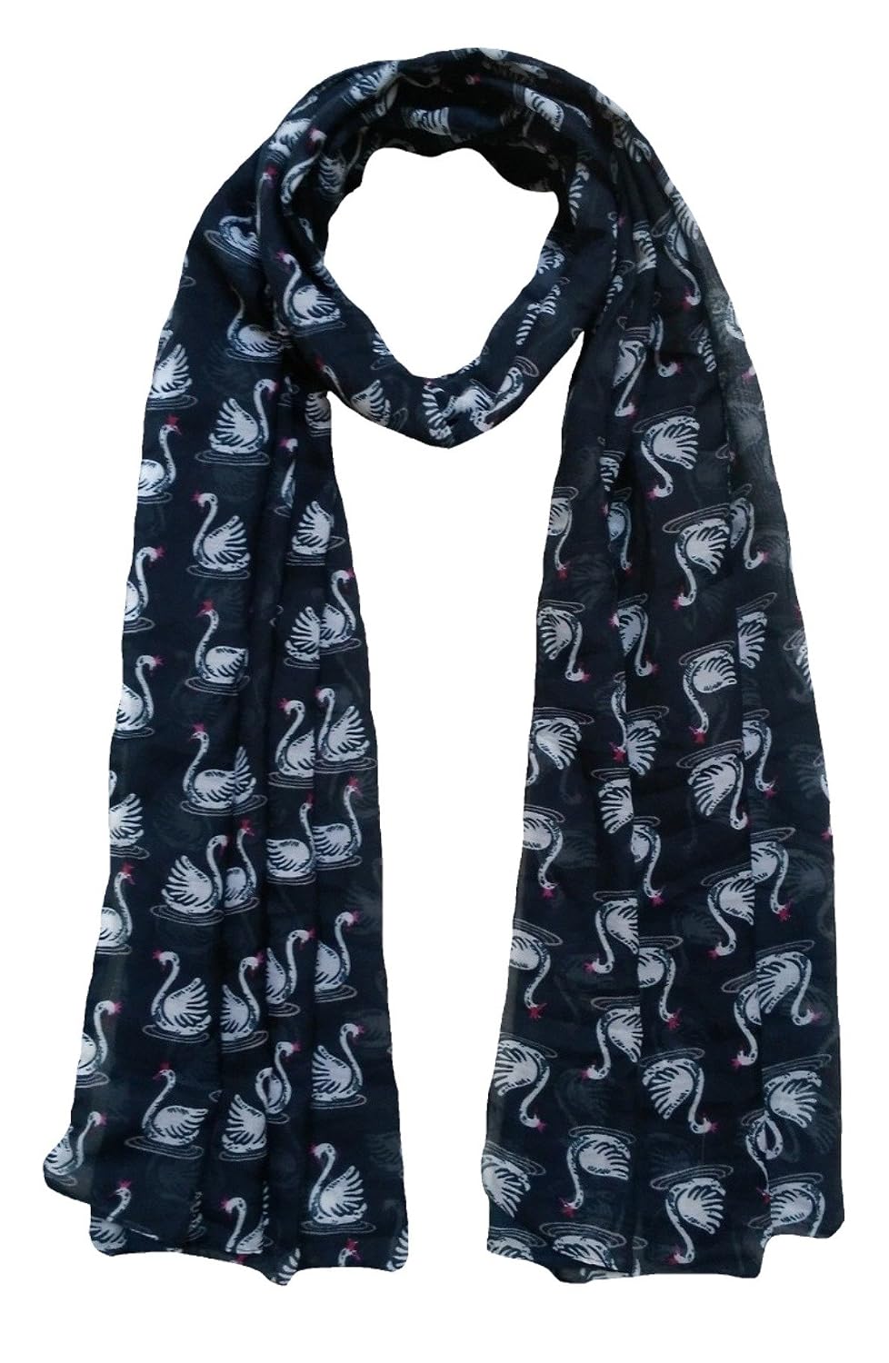 letz dezine women's poly cotton stole multicolour - (pack of 4)