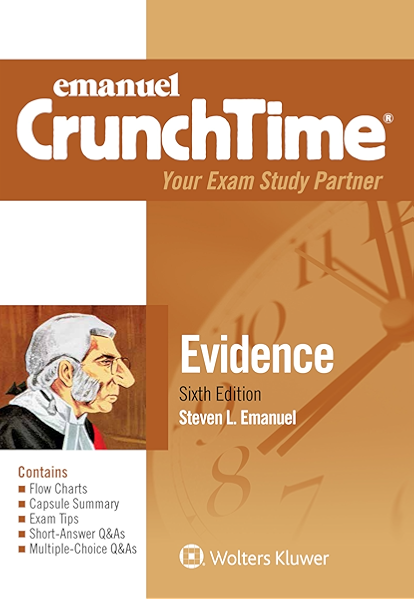 Emanuel Crunchtime For Evidence Emanuel Crunchtime Series Kindle Edition By Emanuel Steven L Professional Technical Kindle Ebooks Amazon Com