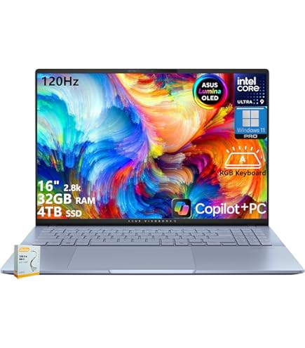 Amazon.com: ASUS Vivobook S16 AI PC Laptop 16