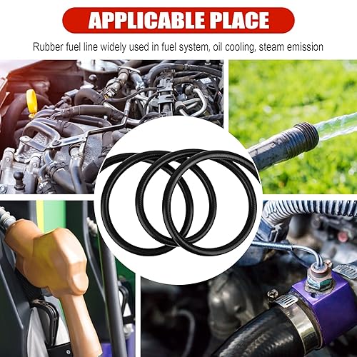 1/4 Inch (6mm) ID Fuel Line Hose 5FT NBR Rubber Push Lock Hose High Pressure 300PSI For Automotive Fuel Systems Engines - View #3