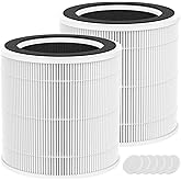 Breabetter 2-Pack AP02 Replacement Filter Compatible with WESTHEY AP02 Purifier, for ASIN:B0F62NQGZ4, with Aromatherapy Tablets