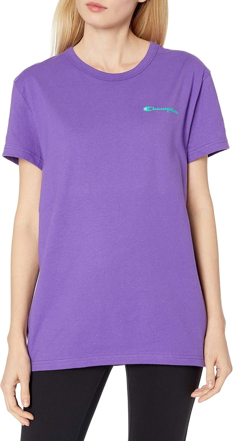 Champion Women's The Boyfriend Tee: Clothing