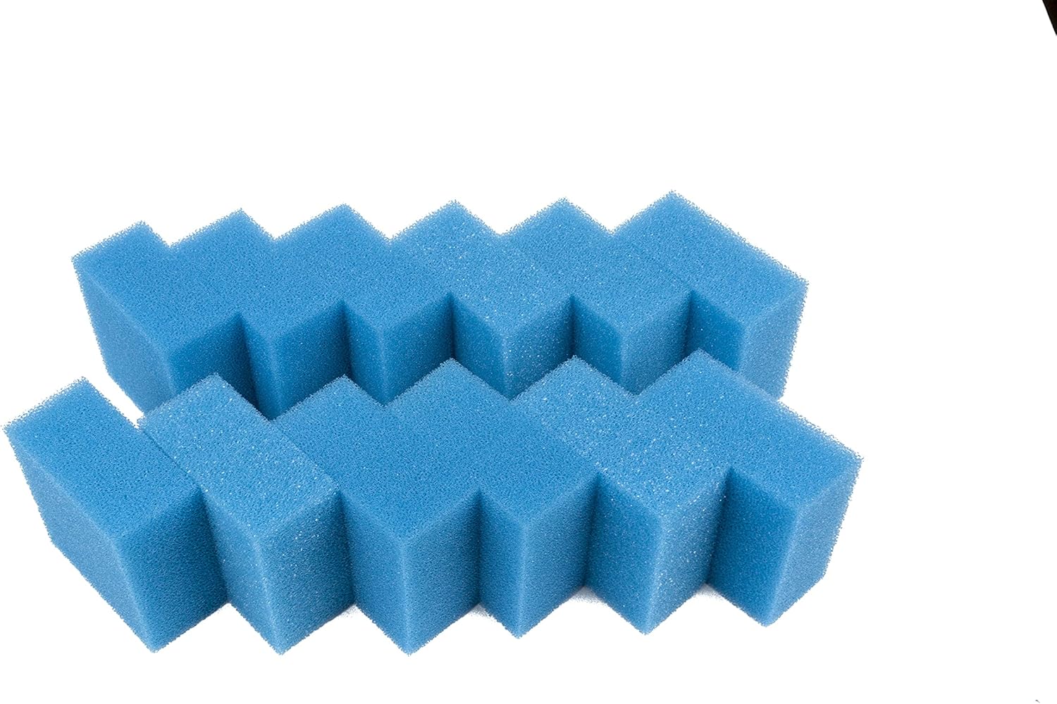 LTWHOME Compatible with Fine Foam Filter Pads Fish Tanks Juwel Compact/BioFlow 3.0 Filters/M(Pack of 12) - Image 4