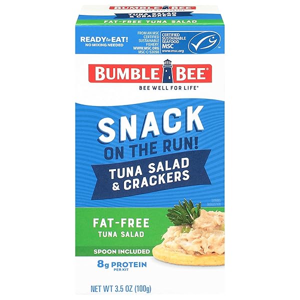 BUMBLE BEE SNACK ON THE RUN! PROTEIN SNACK...