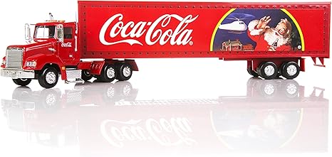Amazon ミニカー ダイキャスト コカ コーラ ライトアップトレーラー クリスマストラック 1 43 スケー インテリア オンライン通販