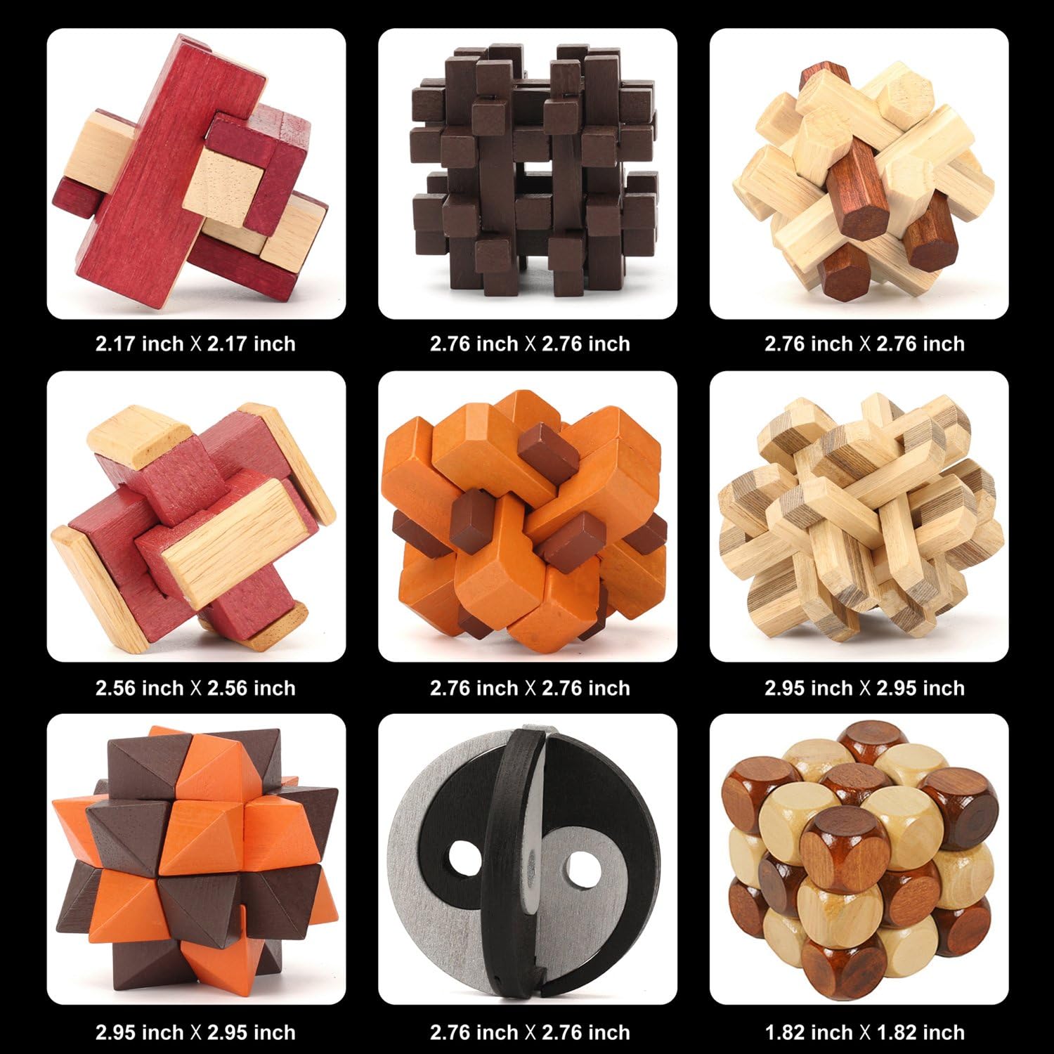 rompecabezas de madera 18 piezas