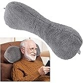 VCOMSOFT Recliner Headrest Pillow, Head Pillow for Sofa, Recliner Neck Pillow, Bone Couch Neck Pillow for Pain Relieve(Grey)
