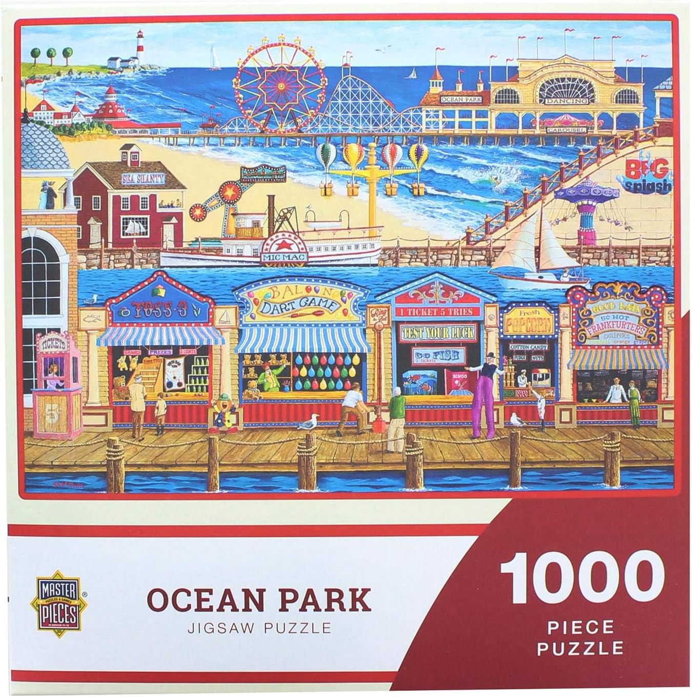 Ocean Park by Art Poulin 1000 Piece Puzzle