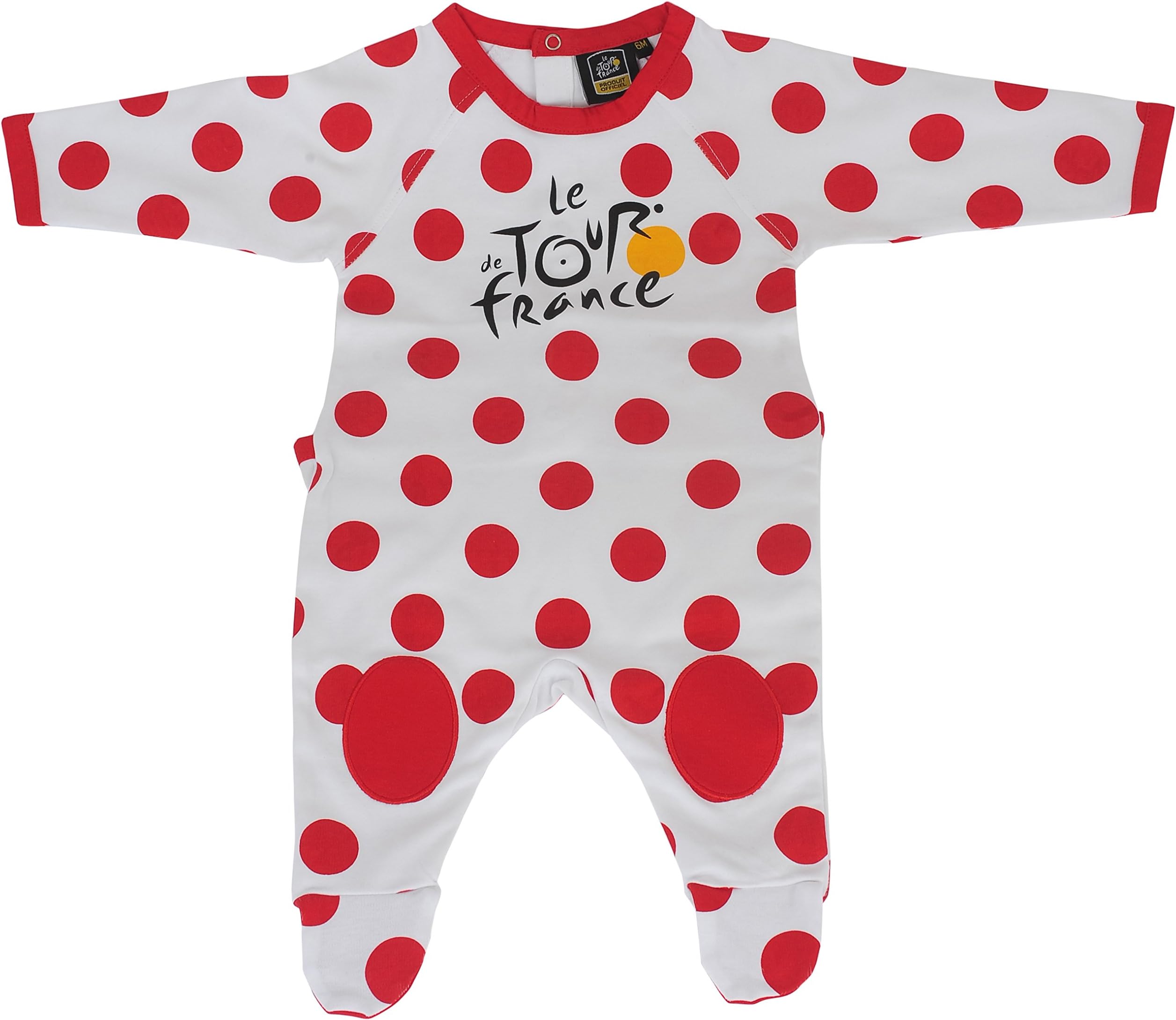 Tour de France tdf-sb-3077 PS Romper Baby Boys 0-24 m, Sweet Pea, FR: 12 (Manufacturer Size: 12 M)