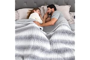 Bearhug Electric Blanket King Size 100" x 90" Dual Controllers Heated Blanket, 10 Heat Settings, 1-12 Hour Auto Shut-Off, Faux Fur & Sherpa Dual-Sided, Machine Washable, Gift-Ready Elegant Packaging