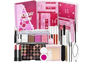 Makeup Advent Calendar 2025, 24 Day Christmas Countdown Surprises Calendar Make up Gift Kit For Girls Teens Women, Holiday Gl