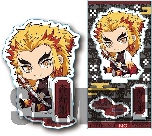 Amazon 鬼滅の刃 煉獄 杏寿郎 ぎゅぎゅっと アクリルフィギュア 第二弾 フィギュア ドール 通販