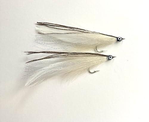 2) Lefty's Deceiver blu/bianco #1/0 mosca acqua salata di