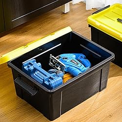 Cetomo Plastic Storage Bin Box Container Stackable