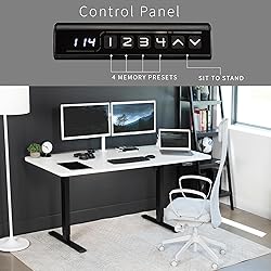 VIVO Electric 71 x 30 in Standing Desk, Memory