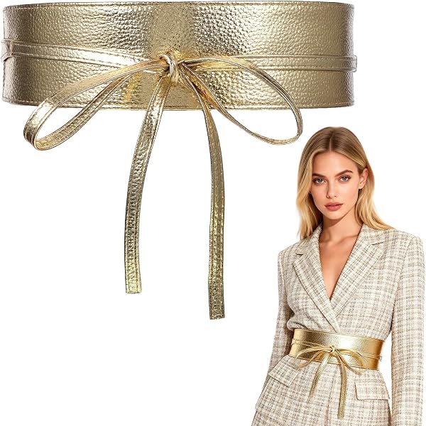 Degpum Women Faux Leather Waist Belt, Belts for Women  display picture 3