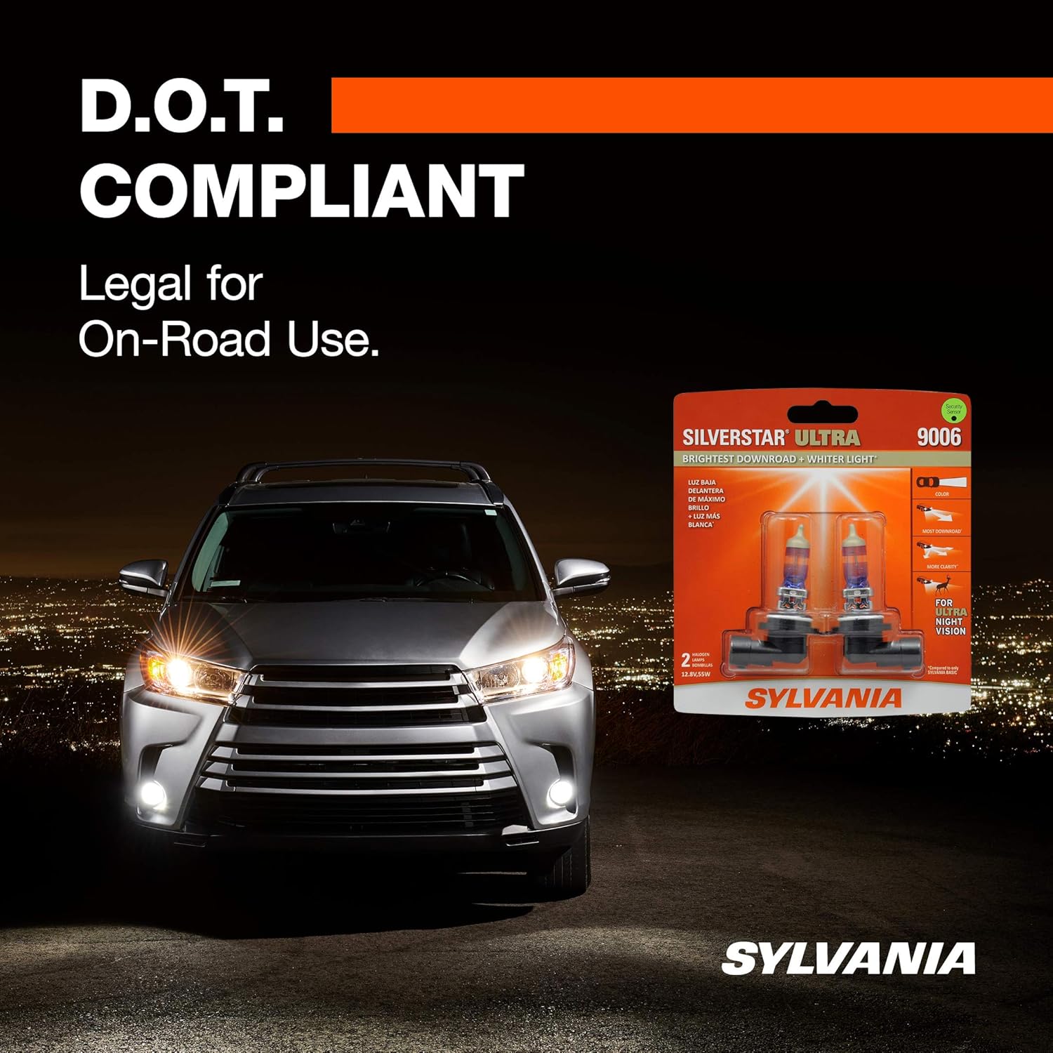 Sylvania 9006 Silverstar Ultra High Performance Halogen