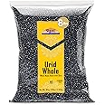 Rani Urid/Urad Whole Black (Matpe Beans with Skin) Indian Lentils 128oz (8lbs) 3.63kg Bulk ~ All Natural | Gluten Friendly | Non-GMO | Kosher | Vegan | Indian Origin