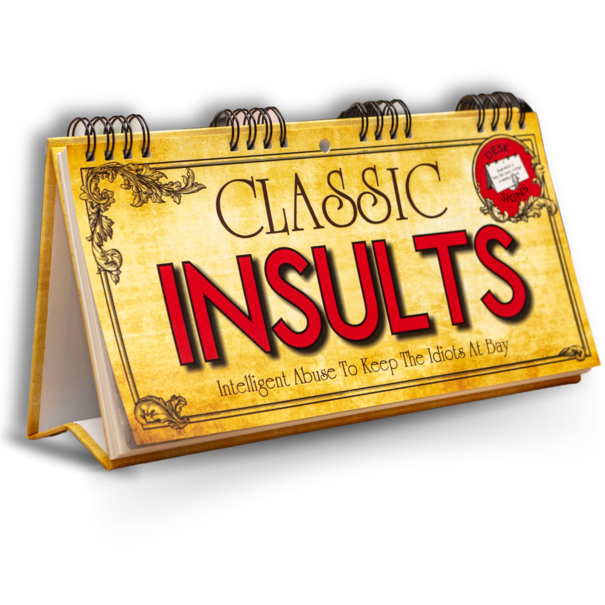 Classic Insults Flip Book - Intelligent Abuse To Keep The Idiots At Bay: 1
