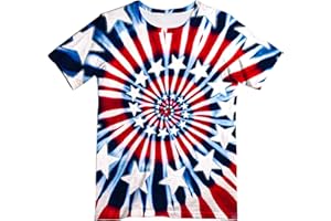 Ugtewxu Kids Neon Tie Dye Shirt for Boys Girls Tie-Dye T-Shirt Hippes Tshirt Senior Children Tee Size 6-16 Years Age